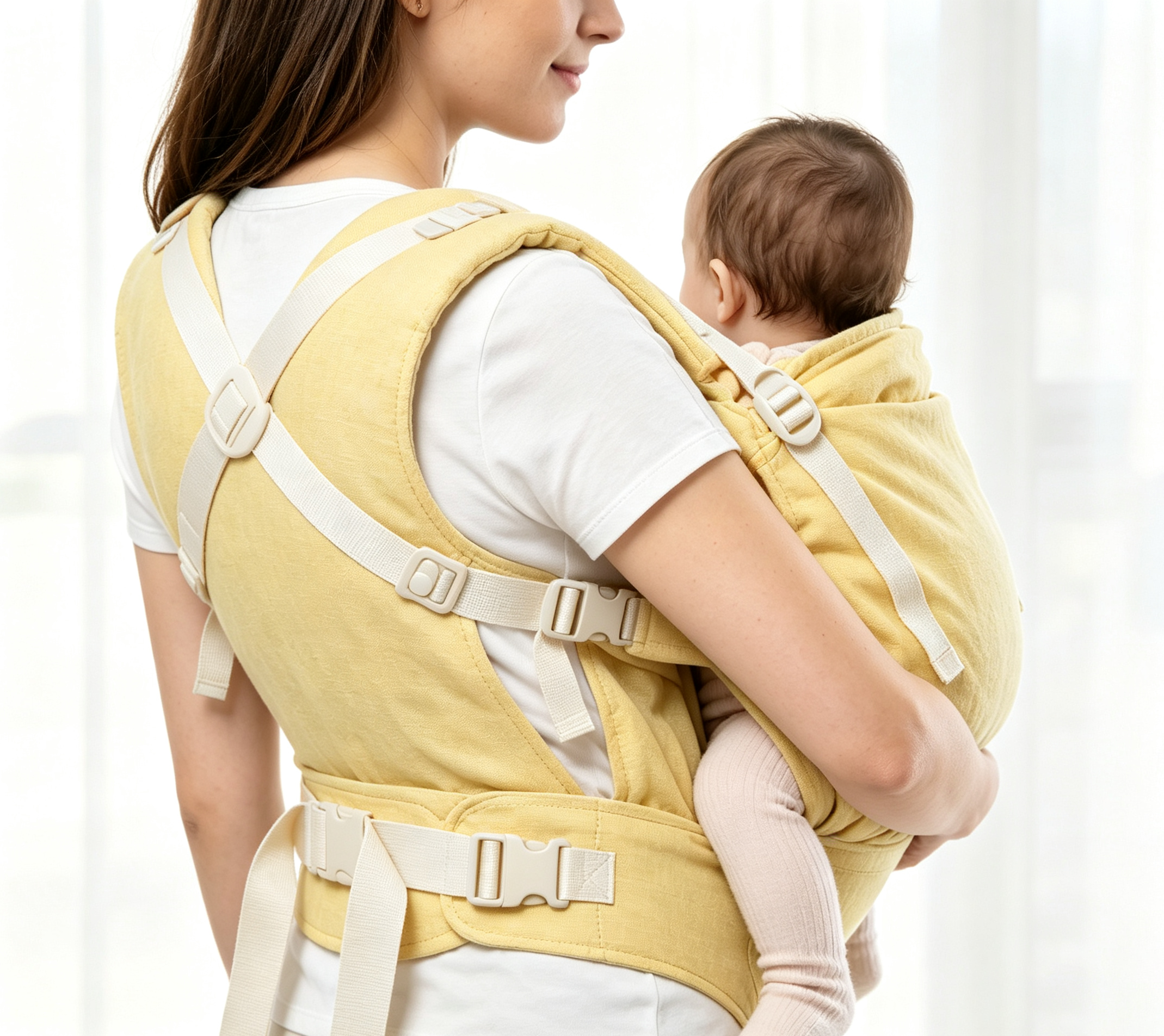 Baby‑Friendly Soft Webbing for Harnesses Durable Adjustable Strap